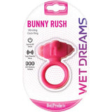 Wet Dreams Bunny Rush Cock Ring - Pink - Royal Sins