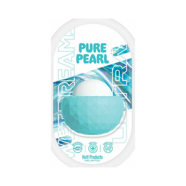 Wet Dreams Pure Pearl Mini Vibe Massager Multi - Speed Silicone Aqua - Royal Sins