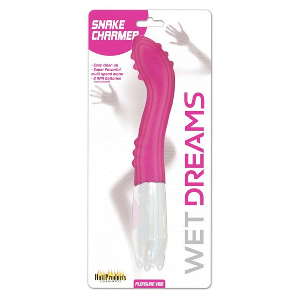 Wet Dreams Snake Charmer Multi Speed Play Vibe Magenta - Royal Sins