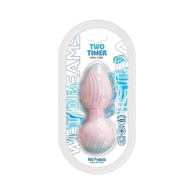 Wet Dreams Ultra Two Timer Liquid Silicone Pleasure Ball with Anal Probe - Royal Sins