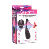 Whisperz Voice Activated 10X Vibrating Egg with Remote - Royal Sins
