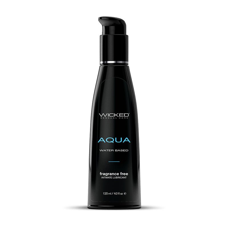 Wicked Aqua Water - Based Lubricant 4 oz. - Royal Sins