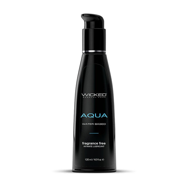 Wicked Aqua Water - Based Lubricant 4 oz. - Royal Sins