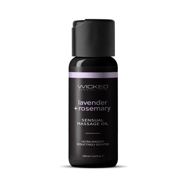 Wicked Lavender/Rosemary Massage Oil 4oz - Royal Sins