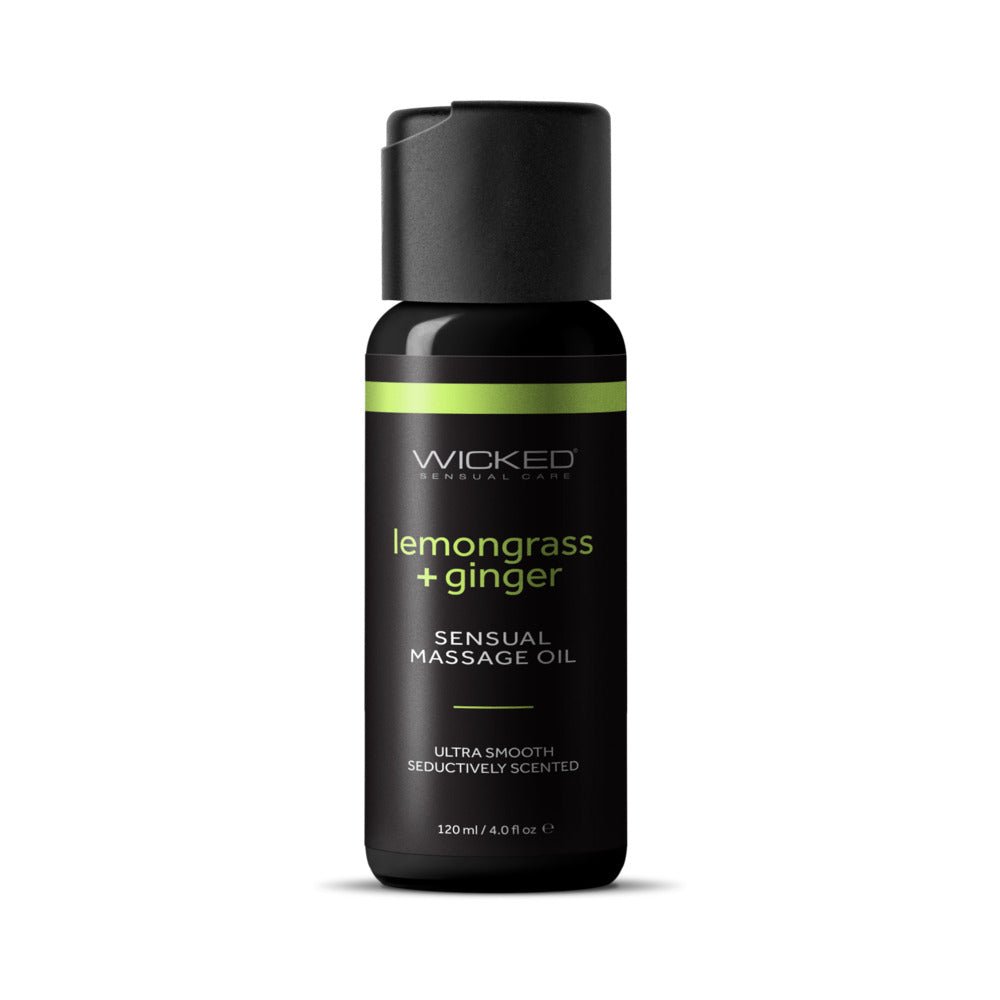 Wicked Lemongrass/Ginger Massage Oil 4oz - Royal Sins