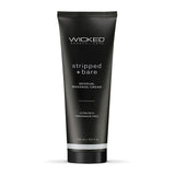 Wicked Stripped + Bare Unscented Sensual Massage Cream 4 oz. - Royal Sins