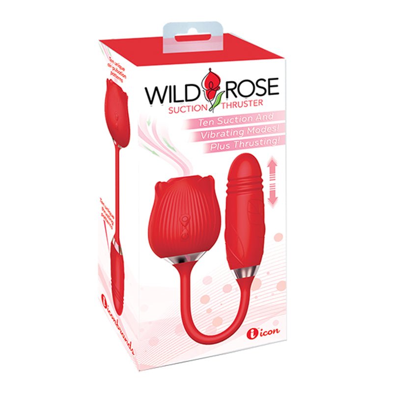 Wild Rose Suction Thruster Red - Royal Sins