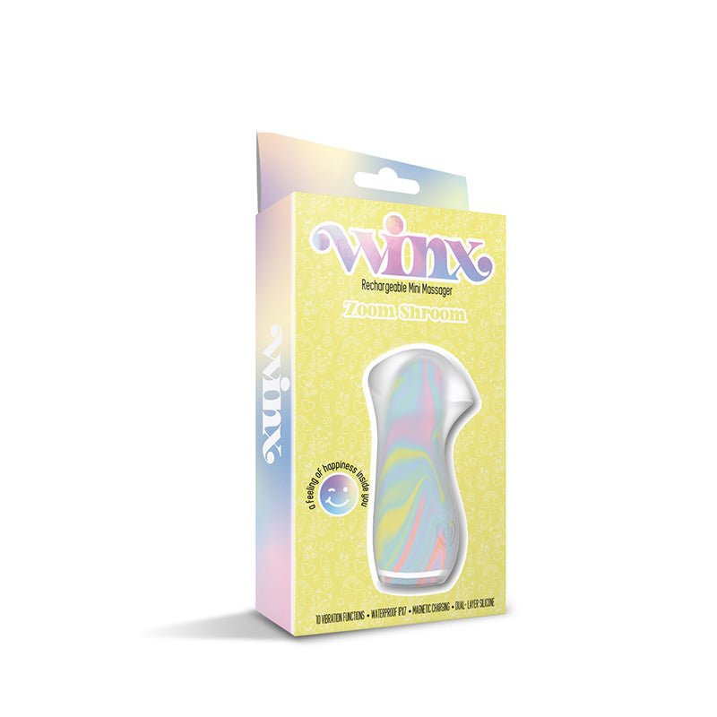 WINX Zoom Shroom Squishy Silicone Vibrator - Royal Sins