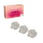 Womanizer 3 - Pack Type A Replacement Stimulation Heads Warm Gray L - Royal Sins
