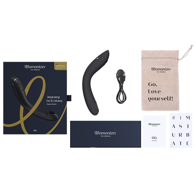 Womanizer OG G - Spot Pleasure Air Stimulator Dark Grey - Royal Sins