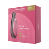 Womanizer Premium 2 Rechargeable Silicone Luxurious Pleasure Air Clitoral Stimulator Raspberry - Royal Sins