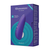 Womanizer Starlet 3 Rechargeable Silicone Compact Pleasure Air Clitoral Stimulator Indigo - Royal Sins
