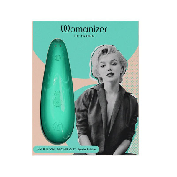 Womanizer x Marilyn Monroe Classic 2 Special Edition Pleasure Air Clitoral Stimulator Mint - Royal Sins