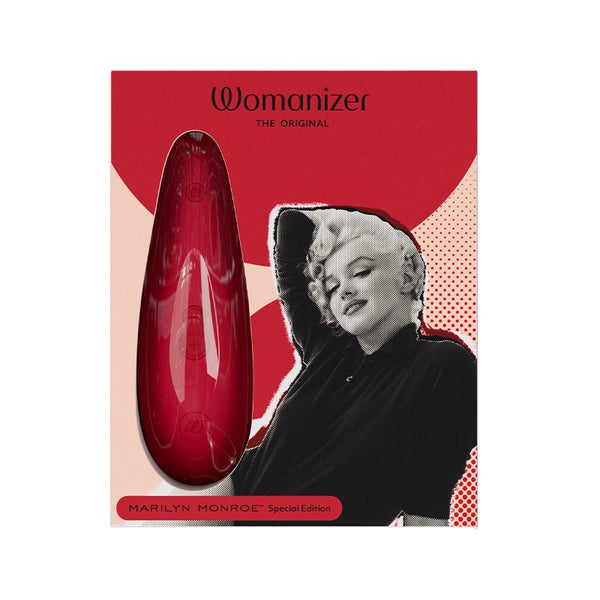 Womanizer x Marilyn Monroe Classic 2 Special Edition Pleasure Air Clitoral Stimulator Vivid Red - Royal Sins