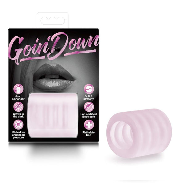 X5 Men Goin' Down BJ Stroker Oral Enhancer Pink - Royal Sins