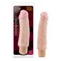 X5 Plus Hard On Realistic 9 in. Vibrating Dildo Beige - Royal Sins