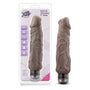 X5 Plus Hard On Realistic 9 in. Vibrating Dildo Brown - Royal Sins