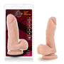 X5 Plus Realistic 5 in. Posable Dildo with Balls Beige - Royal Sins