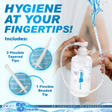 XL Enema Bottle with 3 Attachements - Royal Sins