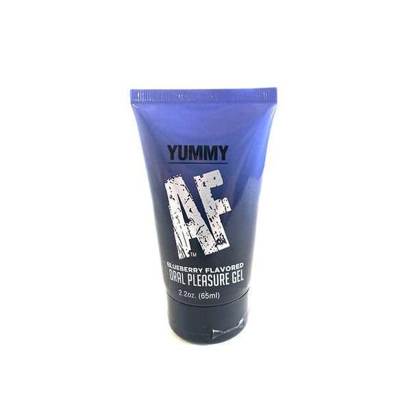 Yummy AF Blueberry Flavored Oral Pleasure Gel 2.2 oz. - Royal Sins