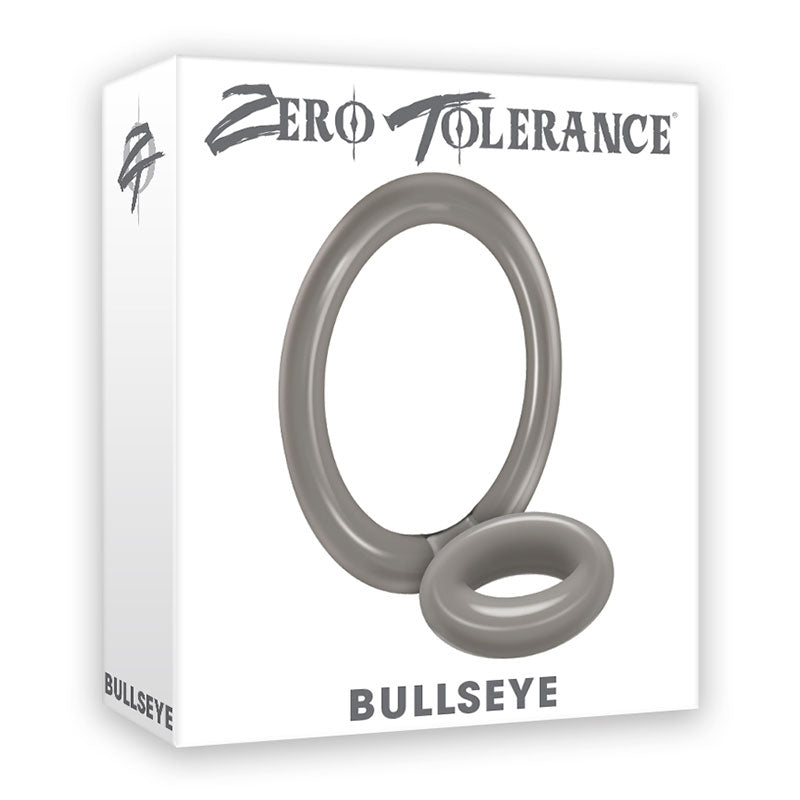 Zero Tolerance Bullseye Dual Ring Cockring Smoke - Royal Sins