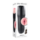 Zero Tolerance Grip It Realistic Vagina Stroker with Movie Download Beige - Royal Sins