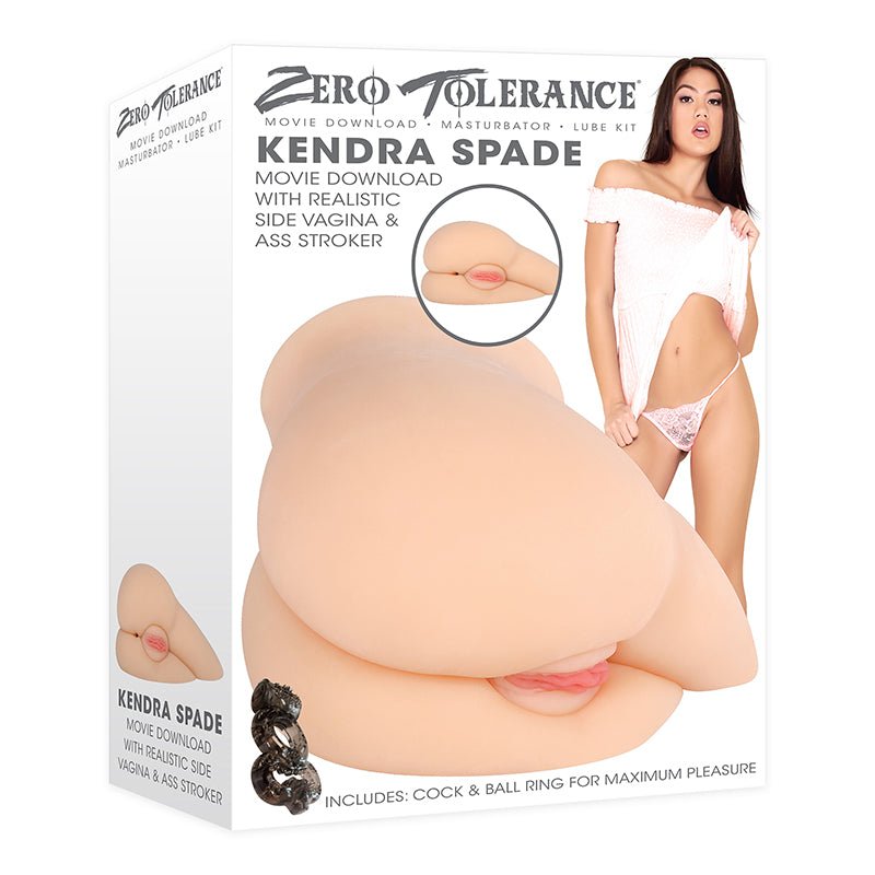 Zero Tolerance Kendra Spade Realistic Sideways Dual Entry Stroker With Movie Download - Royal Sins