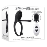 Zero Tolerance Mr. Tickler Rechargeable Remote Controlled C - ring Black - Royal Sins